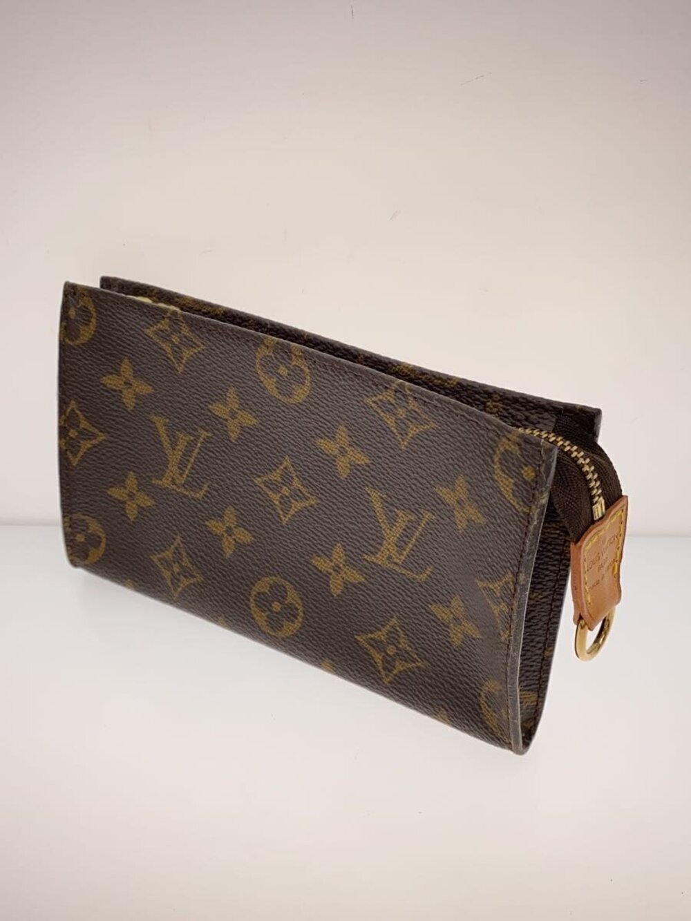Louis Vuitton Brown Pochette Toilette Canvas Brown